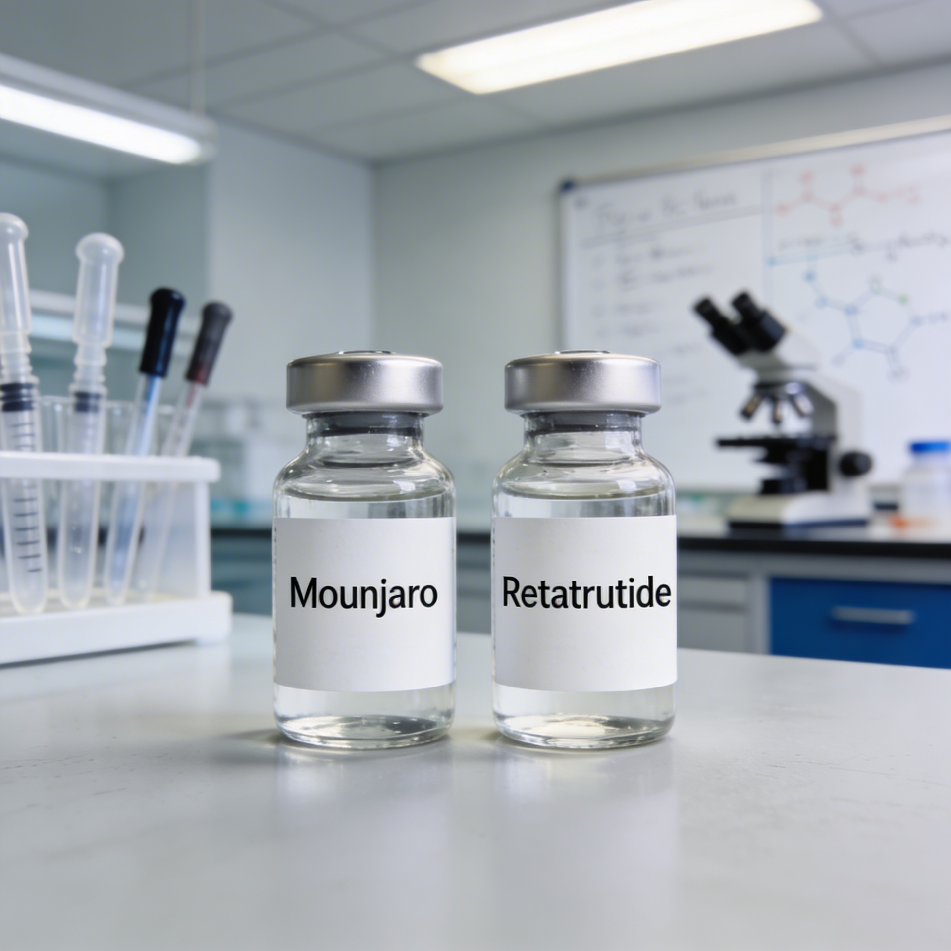 Comparatif Mounjaro vs Rétatrutide, double agoniste contre triple agoniste