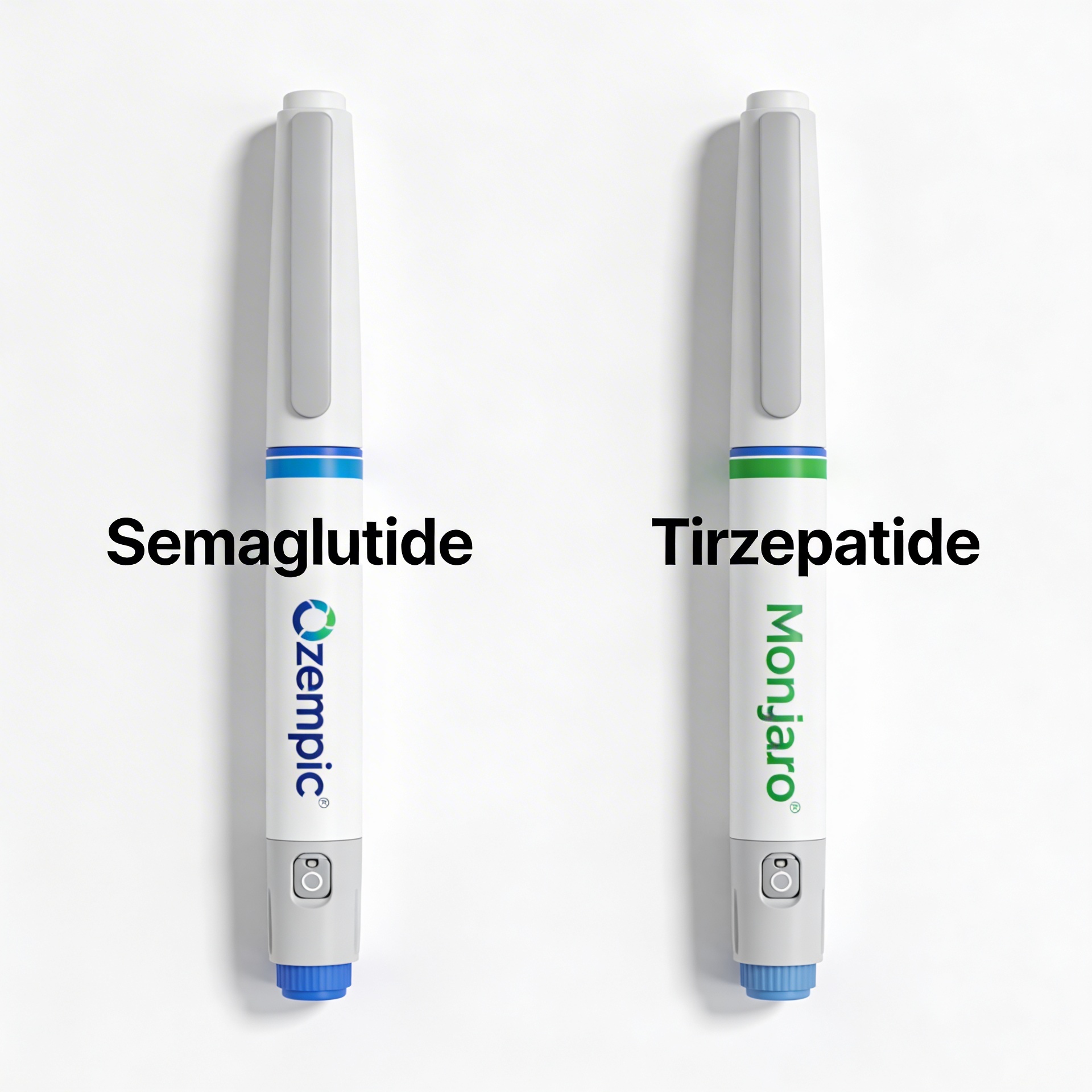Comparatif sémaglutide vs tirzépatide, Ozempic contre Mounjaro
